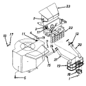 Page F Diagram and Parts List for 1363694H401 1996 Yard Man Lawn Tractor